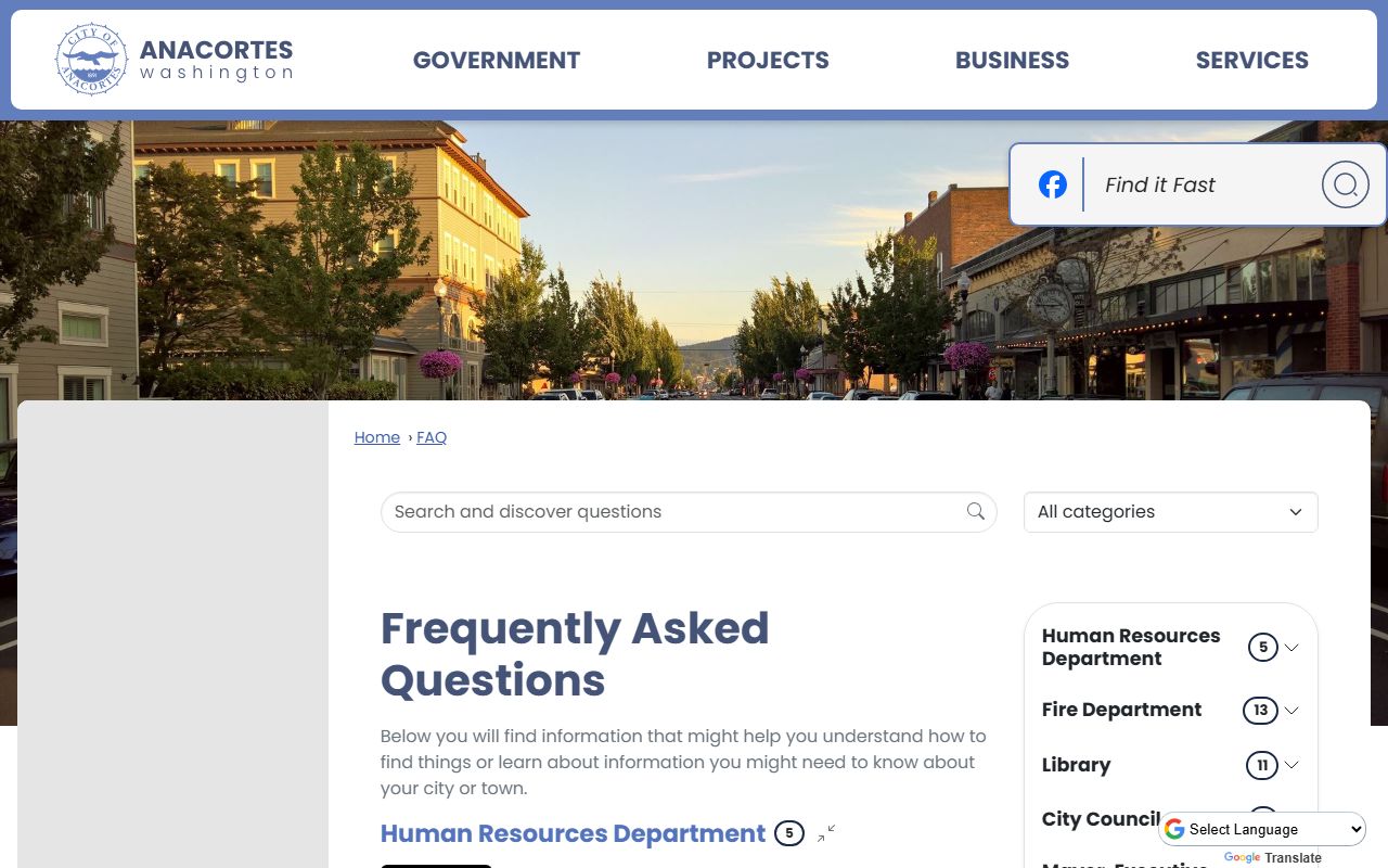 Anacortes Residents Directory