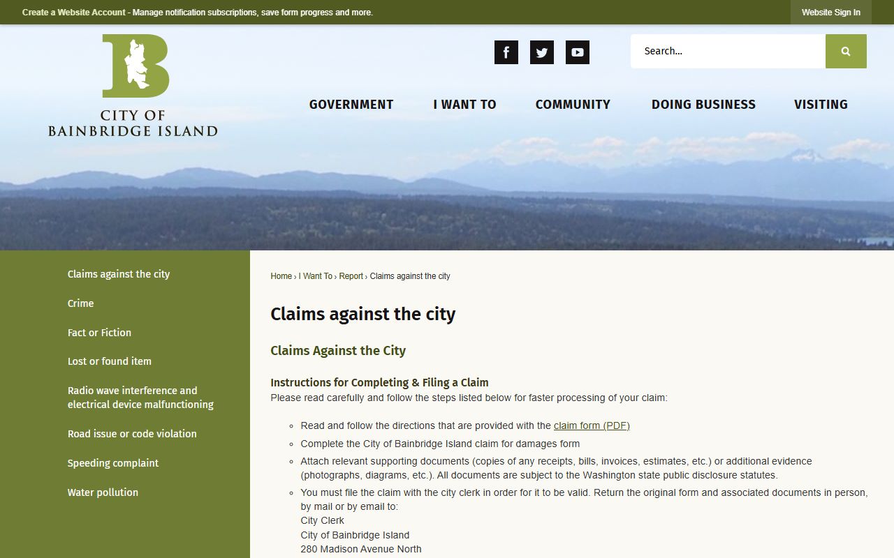 Bainbridge Island Residents Directory