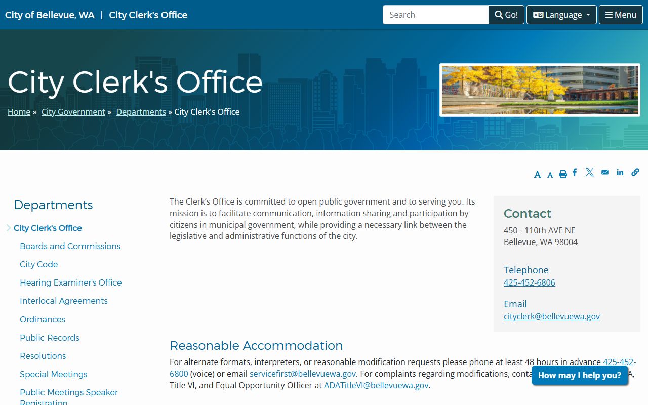 Bellevue Residents Directory