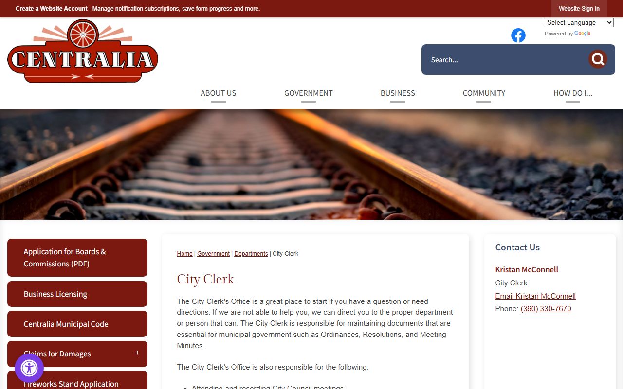 Centralia Residents Directory