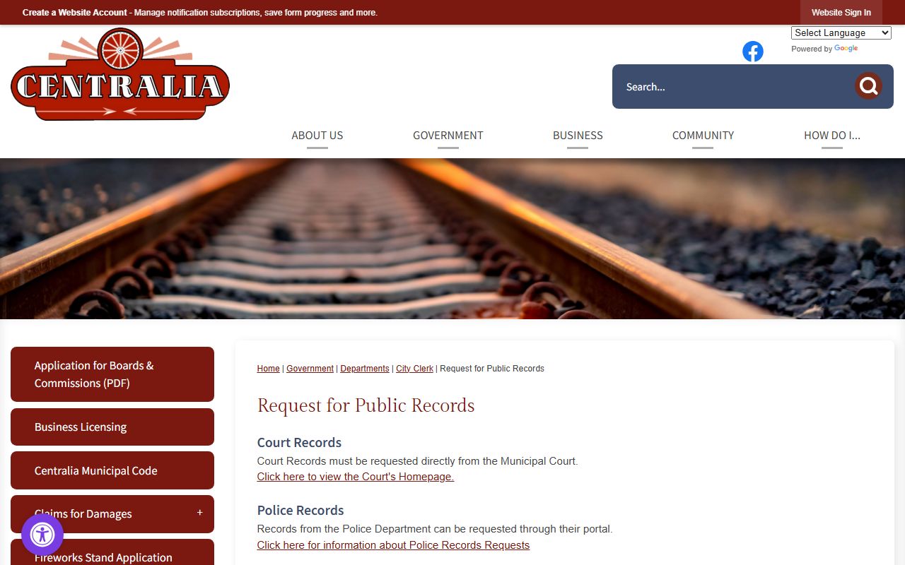 Centralia Residents Directory