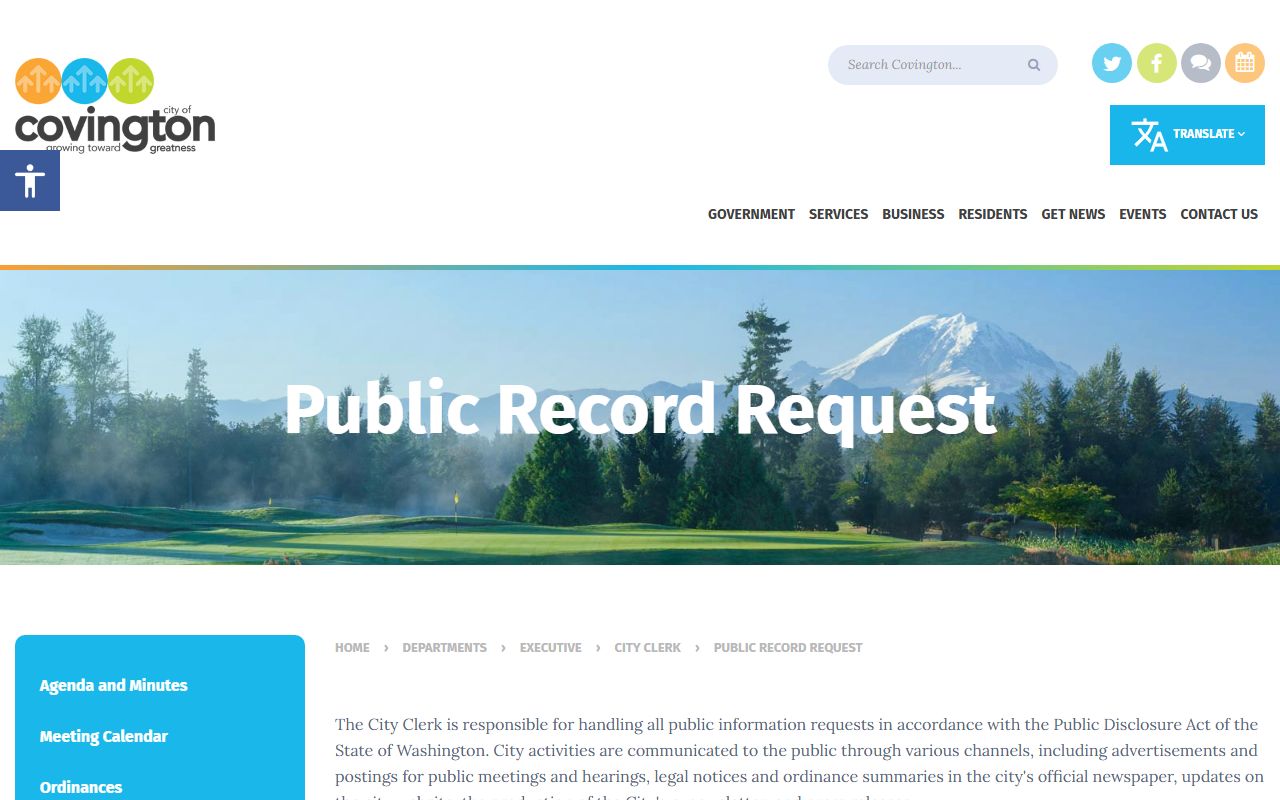 Covington Residents Directory