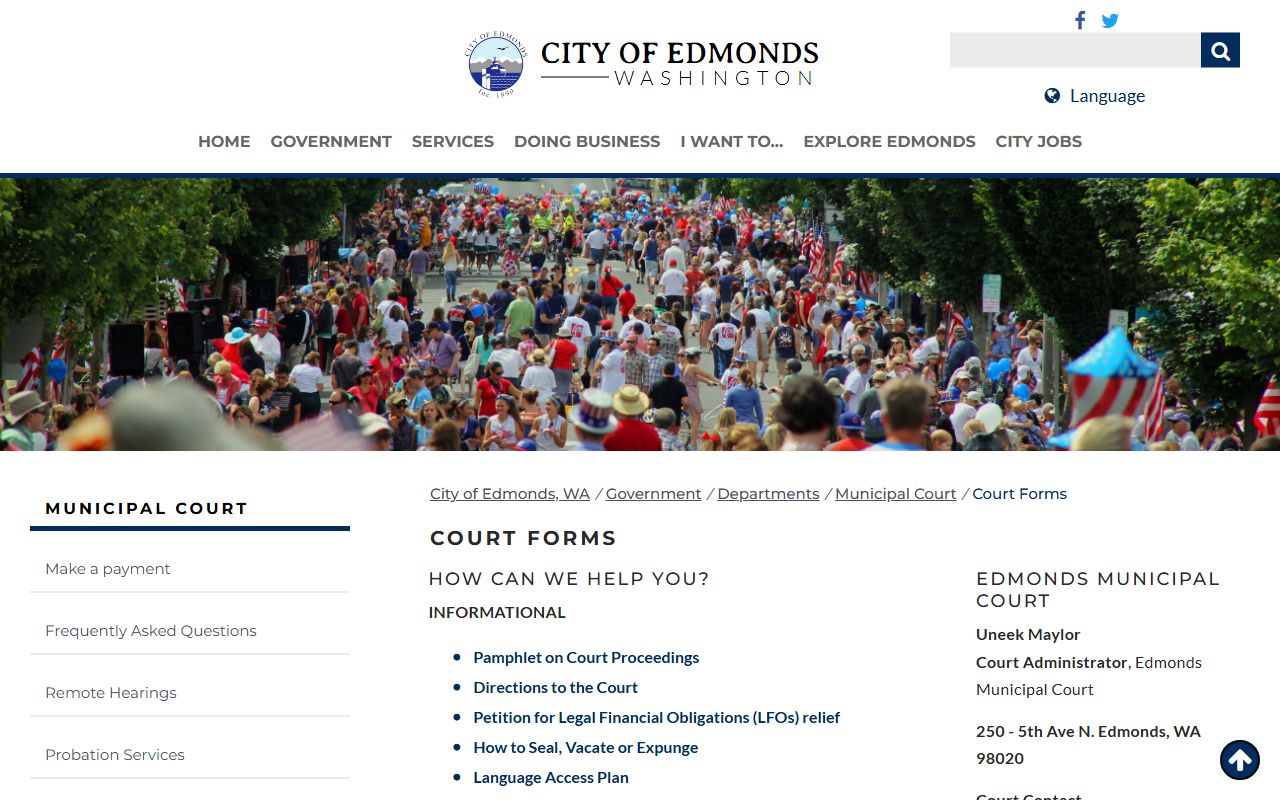 Edmonds Residents Directory