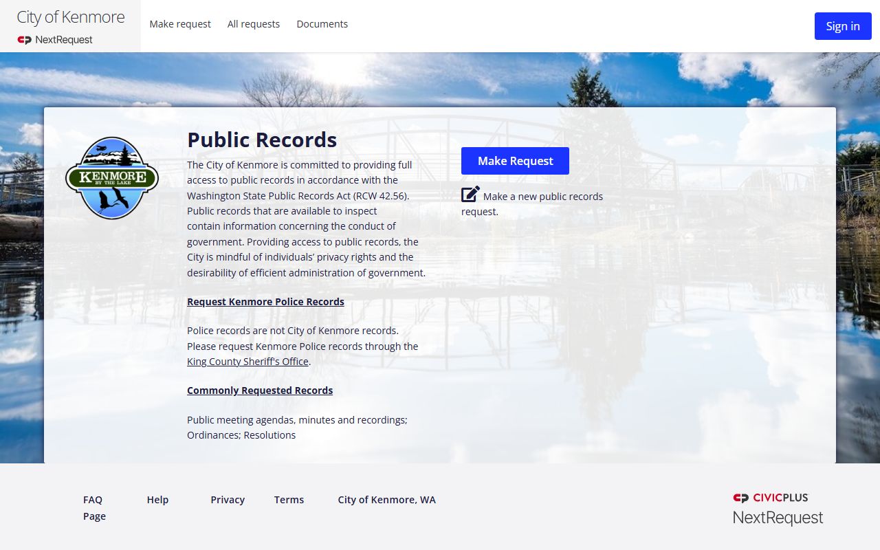 Kenmore Residents Directory