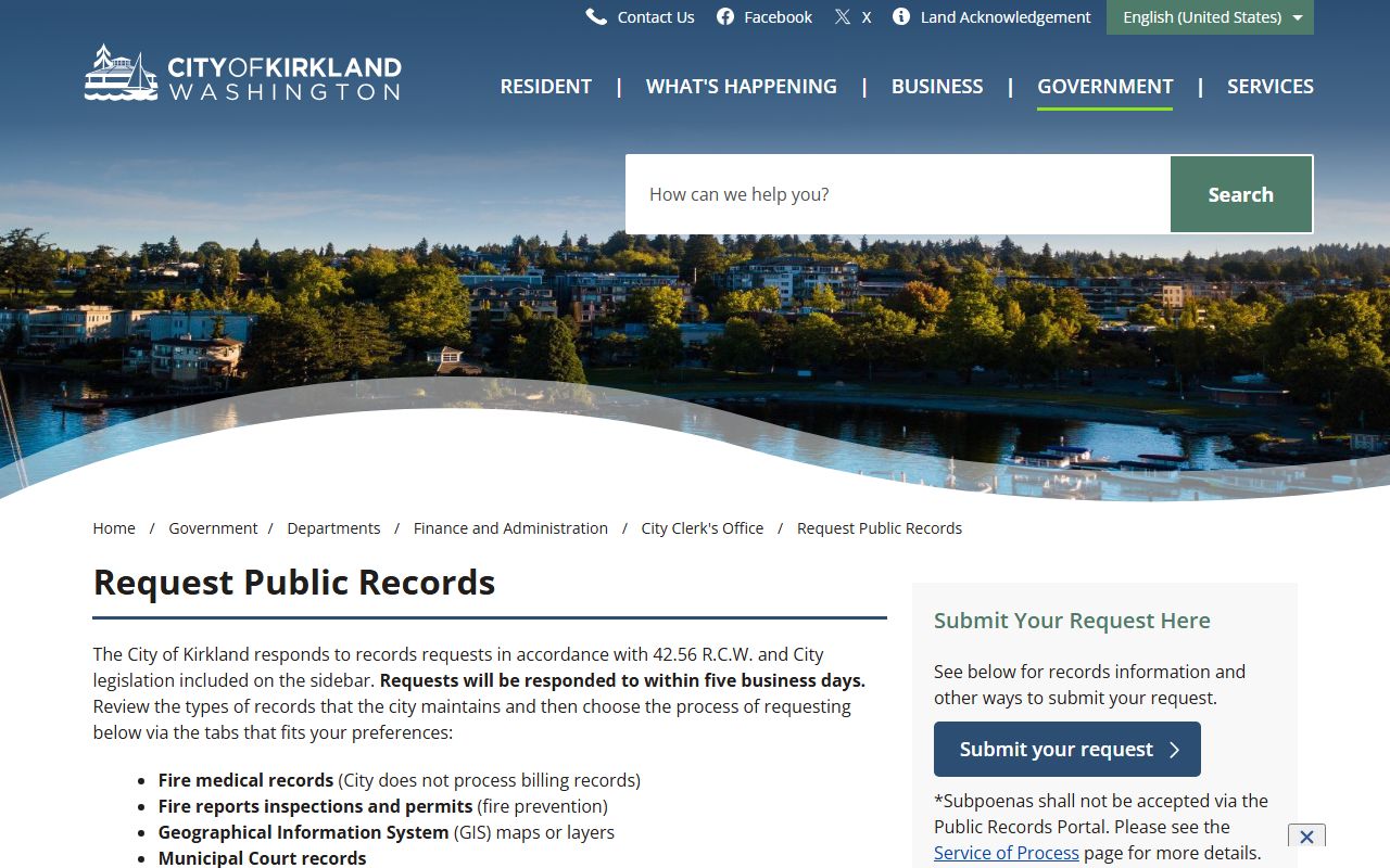 Kirkland Residents Directory