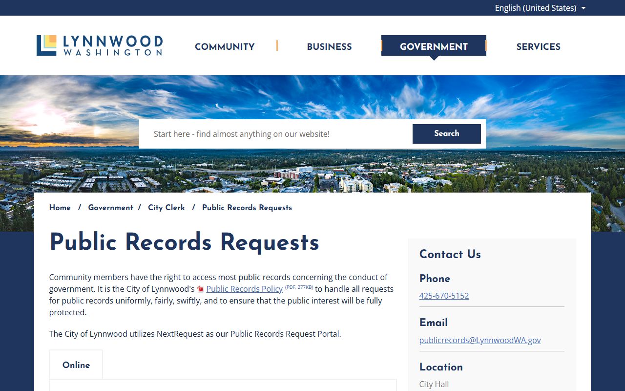 Lynnwood Residents Directory