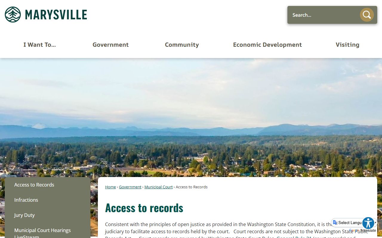 Marysville Residents Directory
