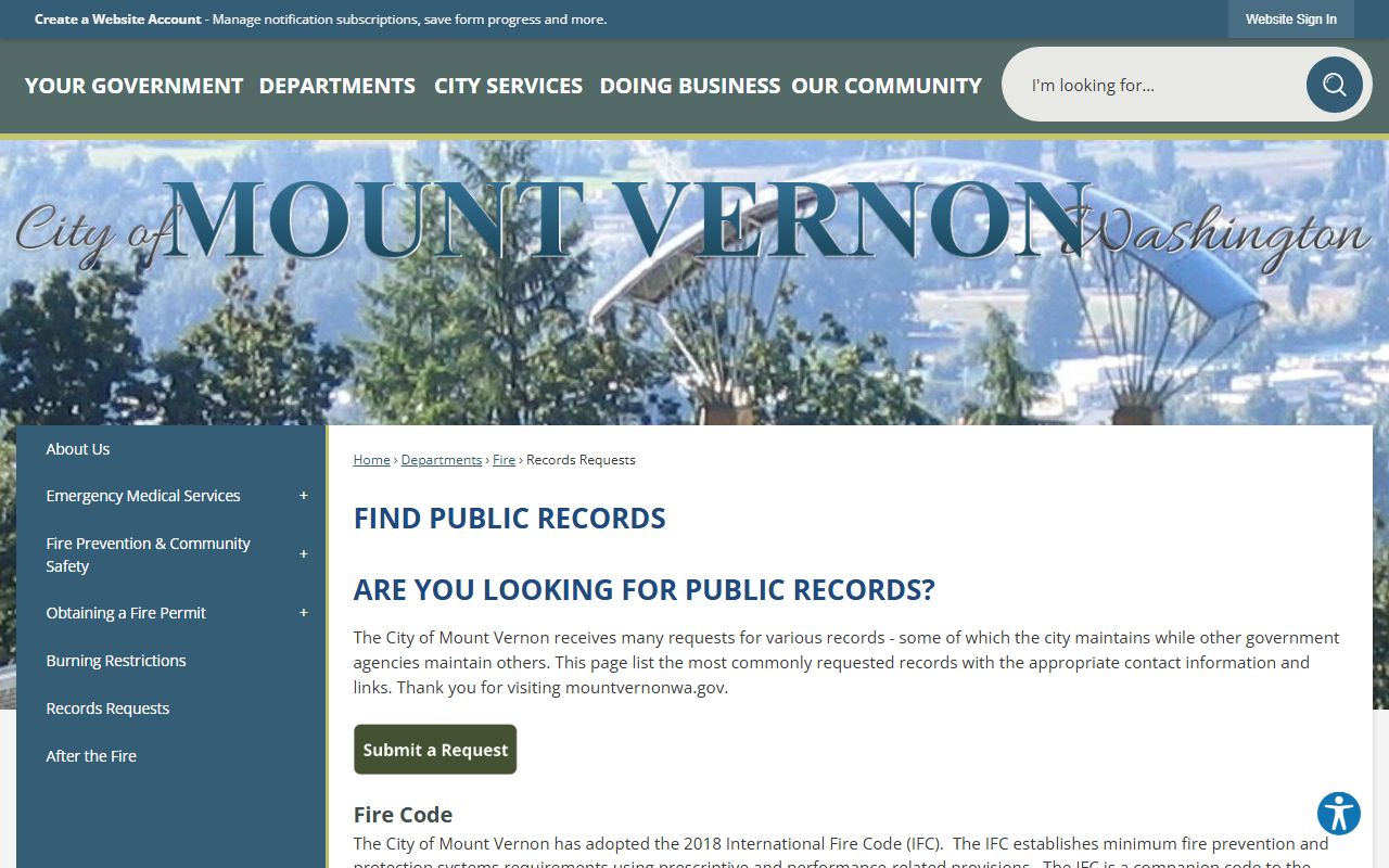 Mount Vernon Residents Directory
