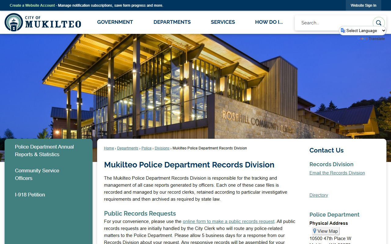 Mukilteo Residents Directory