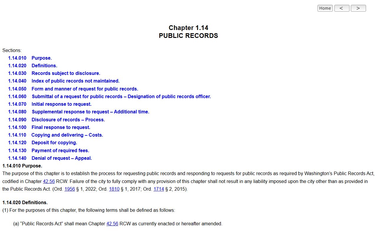 Oak Harbor Residents Directory