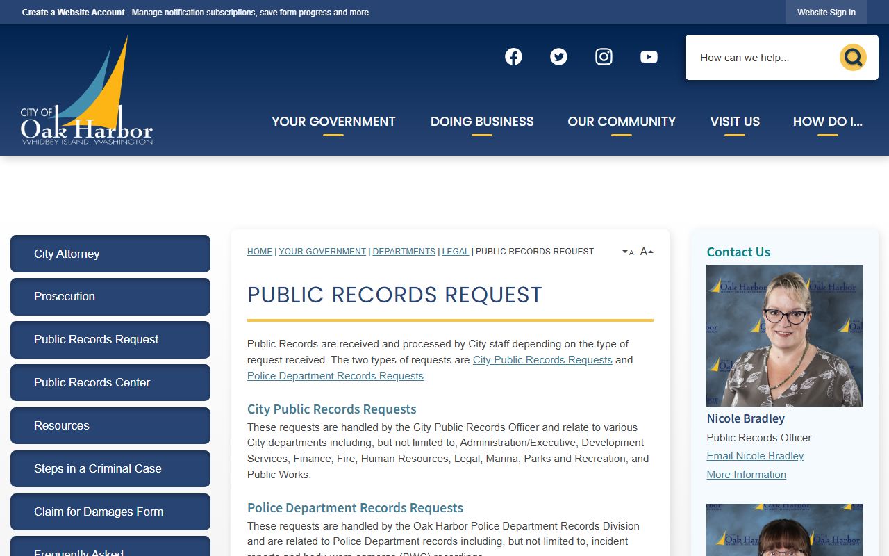 Oak Harbor Residents Directory