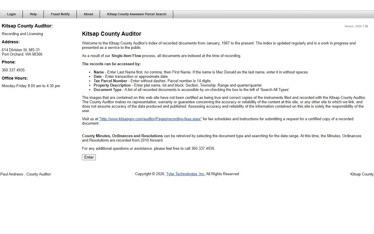 Kitsap County Residents Directory