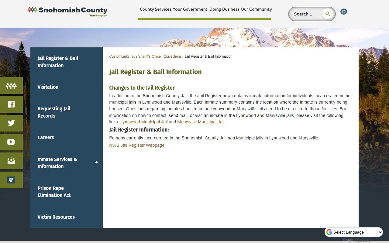 Snohomish County Residents Directory