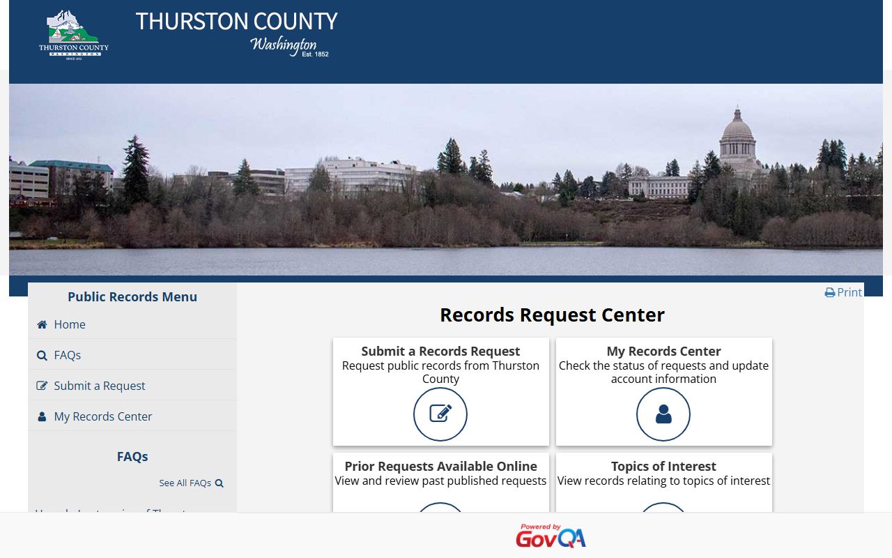 Thurston County Residents Directory