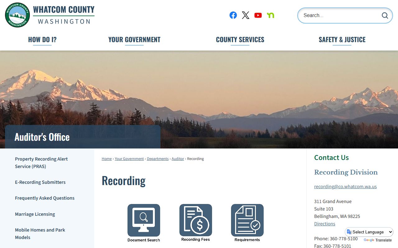 Whatcom County Residents Directory